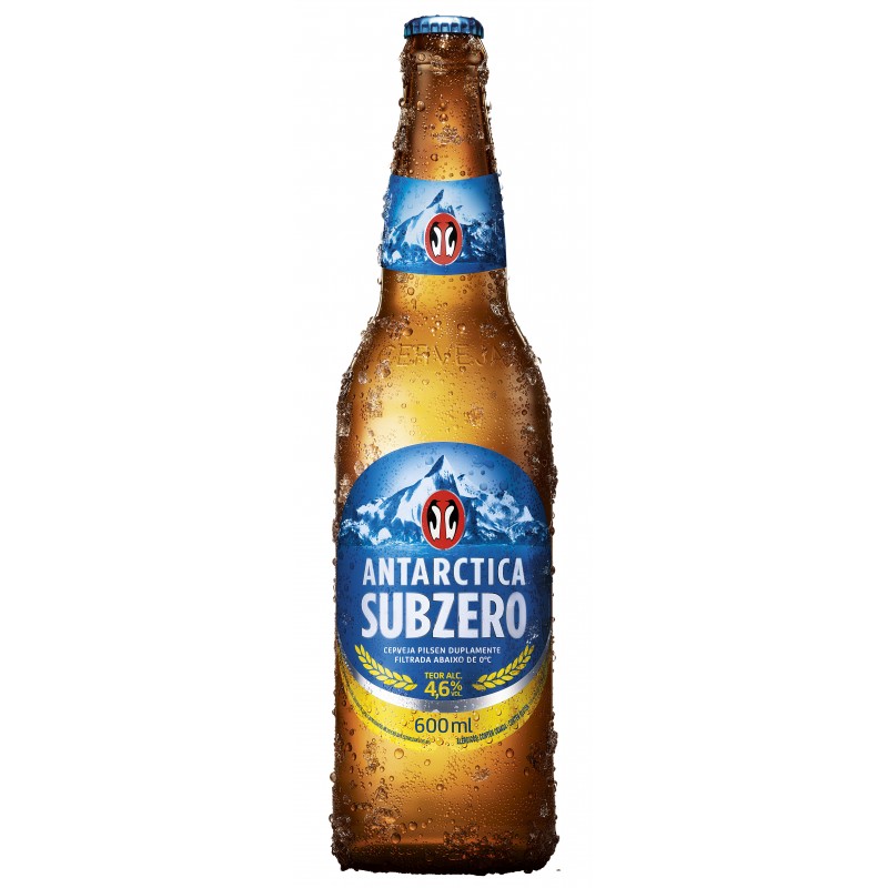 Cerveja Antarctica Sub Zero Pilsen 600 ml - Fórmula Chopp